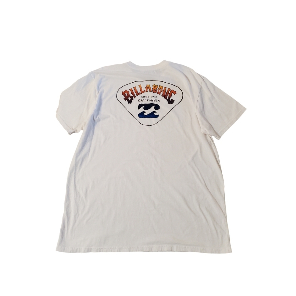 Billabong Men's White Exit Arch Core Fit Short‎ Sleeve T-shirt Size XXL